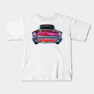 1957 Chevrolet Bel Air 2 Door Hardtop Kids T-Shirt